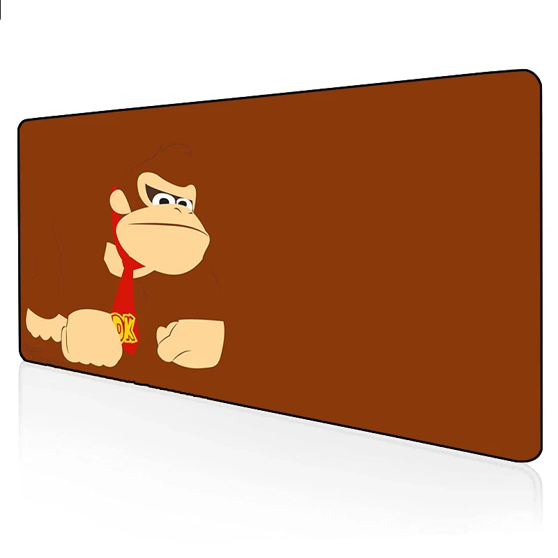 Donkey Kong Mousepad Pc Gamer Keyboard Non slip Office Accessories for Desk Mat Rubber Mouse Pad 23 - Donkey Kong Merch
