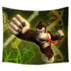 Donkey Kong Pattern Tapestry Decorative Wall Hanging Carpet Bedding Outlet Door Curtain Textiles 3 - Donkey Kong Shop