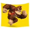 Donkey Kong Wall Hanging Tapestry Bed Manta Yoga Mat Beach Blanket Camping Mattress Sleeping Pad 5 - Donkey Kong Shop