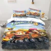 Monkey Cartoon Donkey Kong Fashion Cartoon Duvet Cover Set Three piece Bed Set King Size Double 11 - Donkey Kong Shop