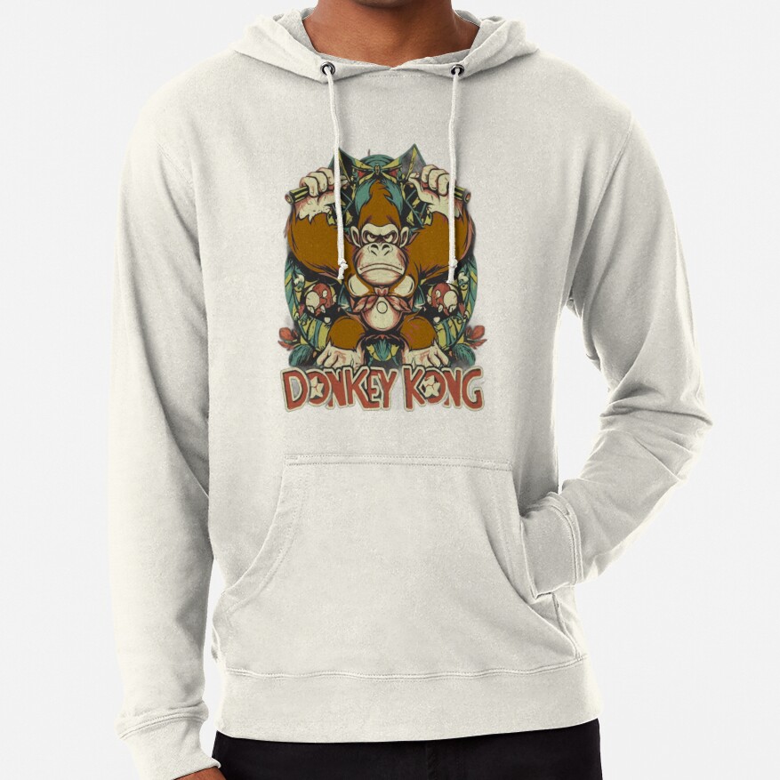 ssrcolightweight hoodiemensoatmeal heatherfrontsquare productx1000 bgf8f8f8 12 - Donkey Kong Shop