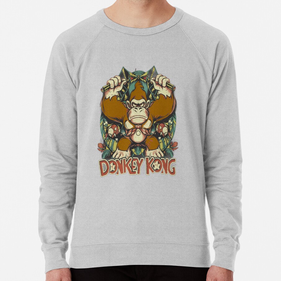 ssrcolightweight sweatshirtmensheather greyfrontsquare productx1000 bgf8f8f8 15 - Donkey Kong Shop
