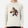 ssrcolightweight sweatshirtmensoatmeal heatherfrontsquare productx1000 bgf8f8f8 14 - Donkey Kong Shop